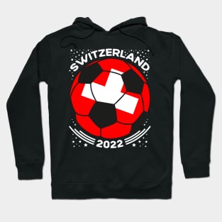 Switzerland Flag Soccer Football Team Hoodie